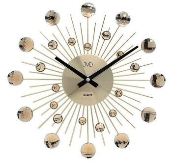 Zegar ścienny nowoczesny złoty 35 cm JVD HT111.2f.jpg