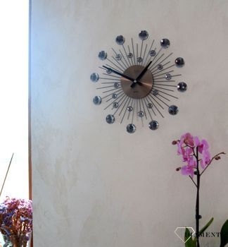 Zegar ścienny nowoczesny czarny 35 cm JVD HT111.3 ✓Zegary ścienne DUŻY ✓ZEGAR ŚCIENNY 3D✓ Nowoczesny zegar ✓Zegar na ścianę ✓ Zegary i budziki w sklepie✓ (5).JPG