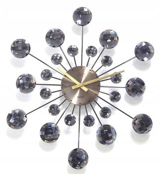 Zegar ścienny nowoczesny 49 cm JVD kryształki HT464.2.jpg