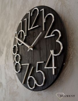 Zegar ścienny okrągły drewniany JVD HT99 (8).JPG