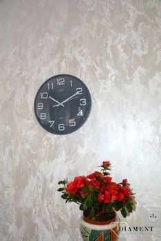 Zegar na ścianę do pokoju szary ✓Zegary ścienne✓Zegar ścienny do salonu do zegary do biura ✓Nowoczesne zegary✓ Autoryzowany sklep✓ Kurier Gratis 24h (2).JPG
