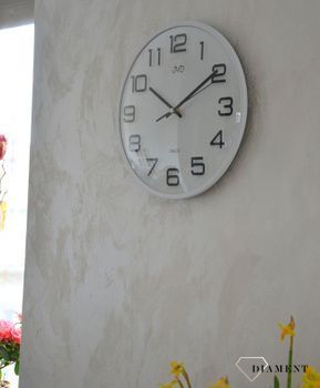 Zegar na ścianę do pokoju biały ✓Zegary ścienne✓Zegar ścienny do salonu do zegary do biura ✓Nowoczesne zegary✓ Autoryzowany sklep✓ Kurier Gratis 24h (6).JPG