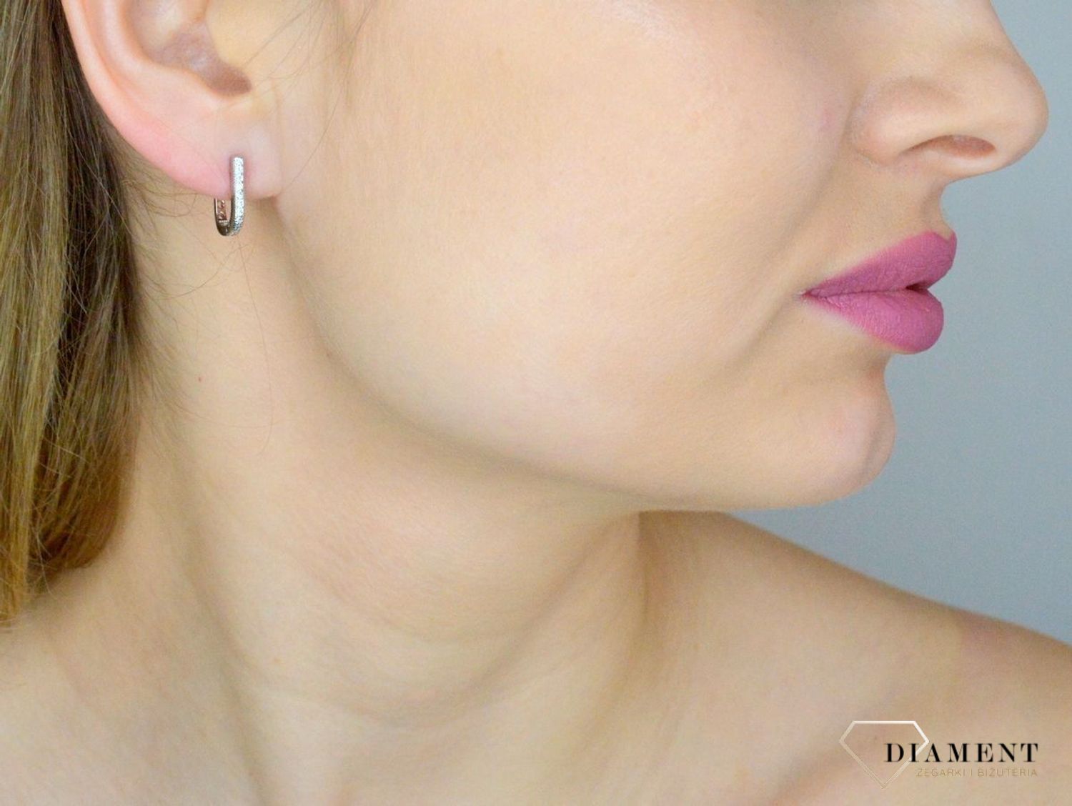 Srebrne kolczyki damskie 925 eleganckie z cyrkoniami IM0650623KA. Srebrne kolczyki damskie. Kolczyki srebrne z zapięciem angielskim. Srebrne kolczyki z cyrkoniami. Kolczyki srebrne angielskie na prezent..jpg