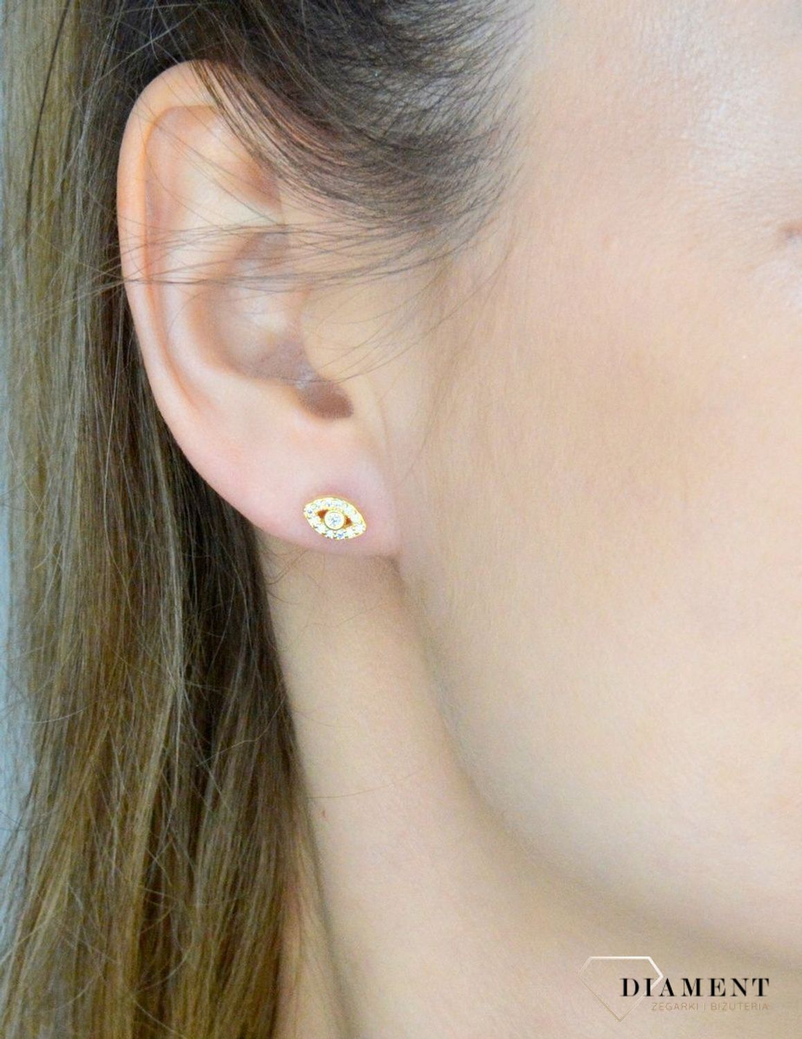 Srebrne kolczyki 925 pozłacane owalne z cyrkoniami IMK0020923G. Srebrne kolczyki damskie. Kolczyki srebrne wkrętki. Kolczyki srebrne na sztyft w pozłoceniu. Kolczyki idealne na prezent. Kolczyki owalne z cyrkoniami..jpg