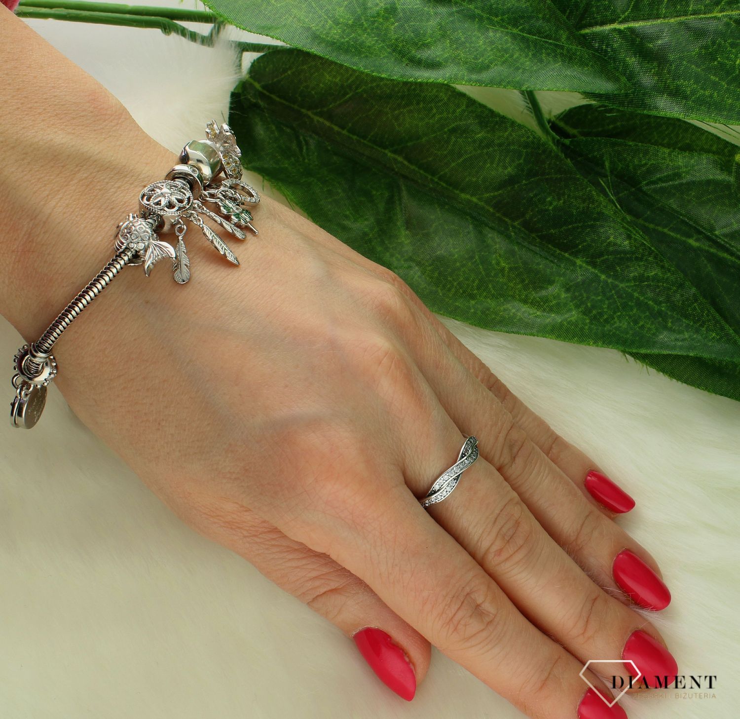 Srebrny pierścionek damski 925 pleciony wzór IMR0281222.jpg