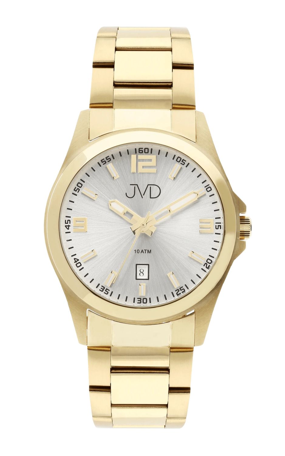 Zegarek męski złoty na bransolecie z datownikiem J1041 (2).jpg