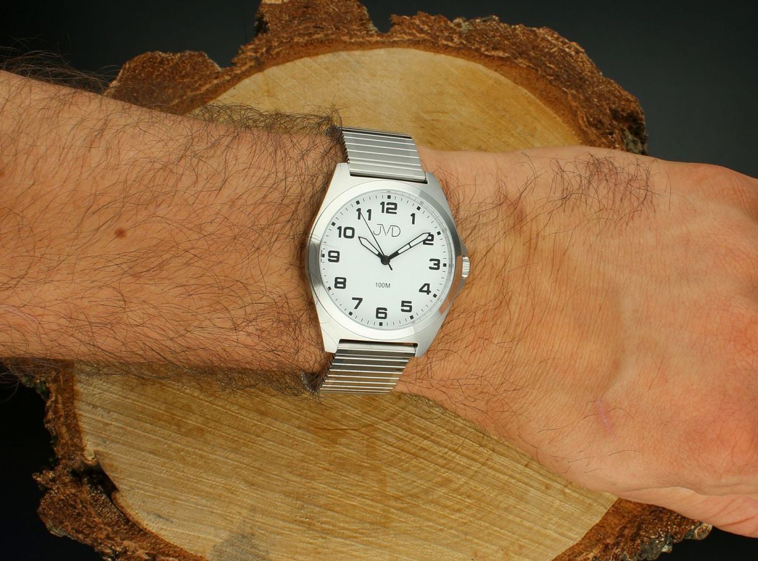 Zegarek męski JVD J1129.1 klasyczny na stalowej bransolecie.jpg