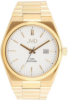 JVD, zegarek męski, Quartz, stal nierdzewna, szafirowe szkło, zegarek elegancki, zegarek klasyczny, wodoszczelność 100 M, pasek stalowy, JVD 2604111.jpg