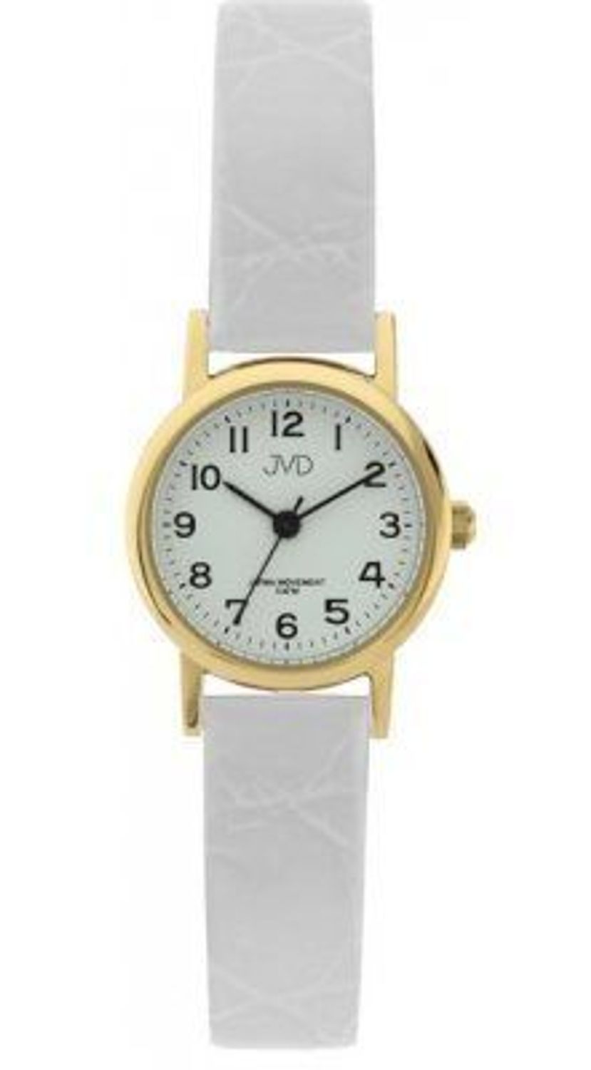 Zegarek dla dziewczynki biały JVD J4010.6 komunijny. Zegarek dziecięcy biały. Zegarek dla dziewczynki na pasku. Zegarek na Komunię Św. Zegarek idealny pomysł na.jpg