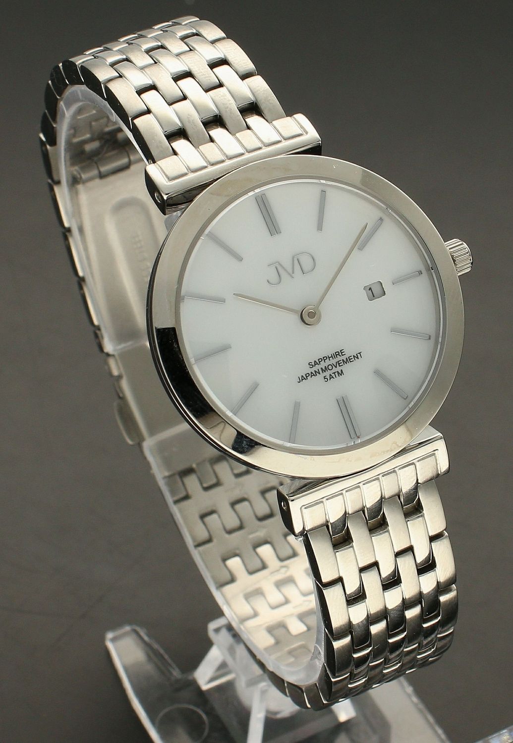 Zegarek damski na bransolecie JVD J4150.1 z szafirowym szkłem.jpg