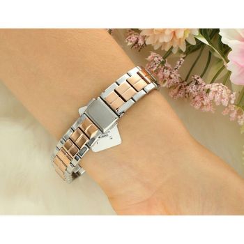 Zegarek damski JVD J4171.2 z szarą tarczą, różano-złotym wykończeniem IPRose, mechanizmem Miyota i szkłem mineralnym. Koperta 33 mm, stalowa bransoleta, elegancki styl.7.jpg
