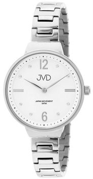 Zegarek damski JVD J4192.1 – stal nierdzewna, średnica 32 mm, pasek klasyczny, mechanizm Miyota, szkło mineralne, wodoszczelność 5 ATM. Klasyczny i elegancki.2.jpg