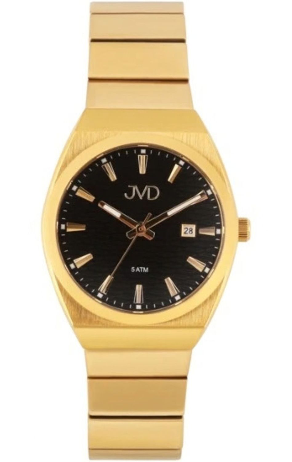 Zegarek damski złoty JVD J4202.3 z datownikiem.jpg