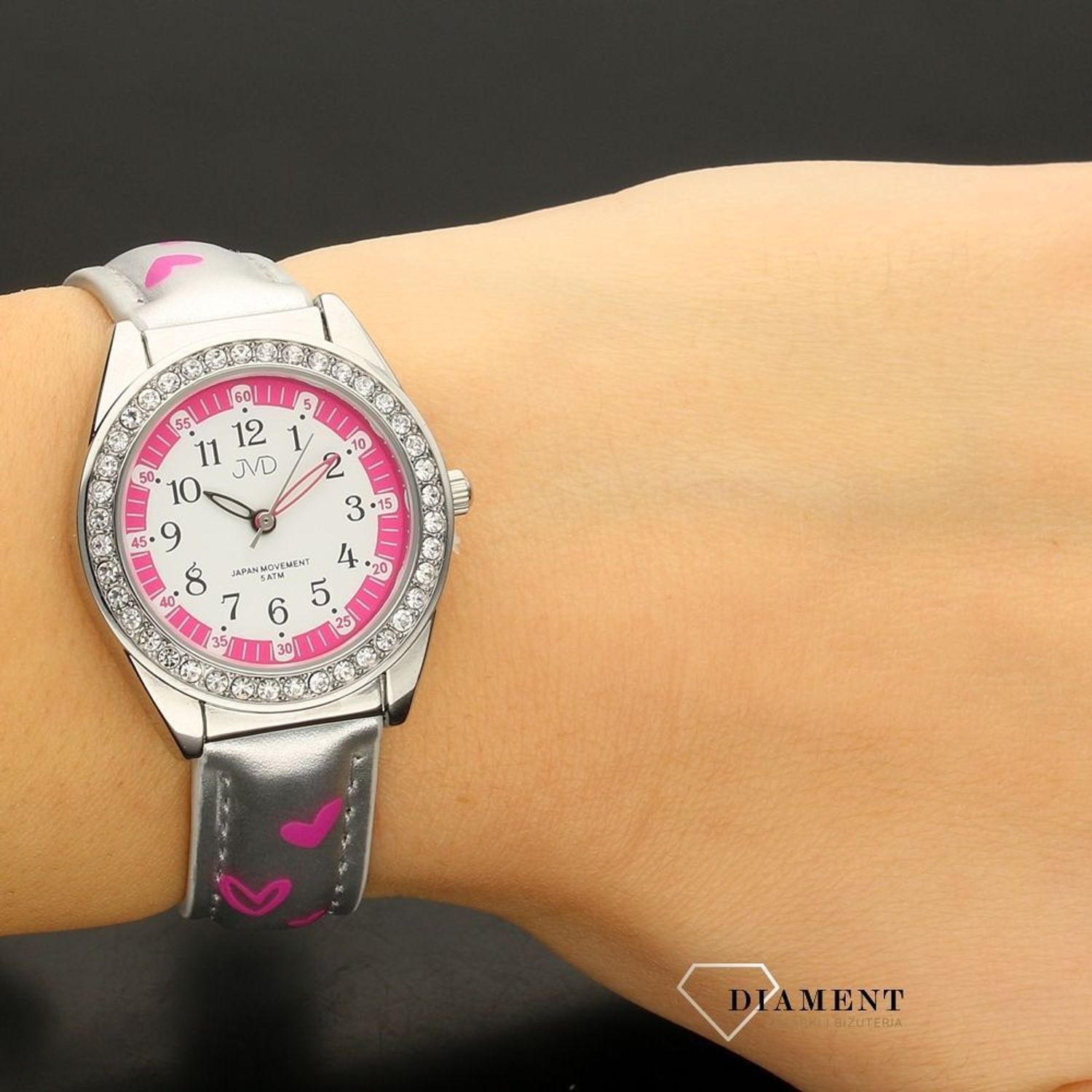 Zegarek dla dziewczynki J7117.4 JVD dziecięcy.jpg