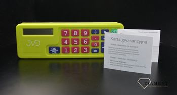 Pudełko JVD zegarek dziecięcy KID oryginalne kalkulator.JPG