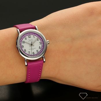 Zegarek dla dziewczynki JVD ' Intensywny róż ' J7179 (5).jpg