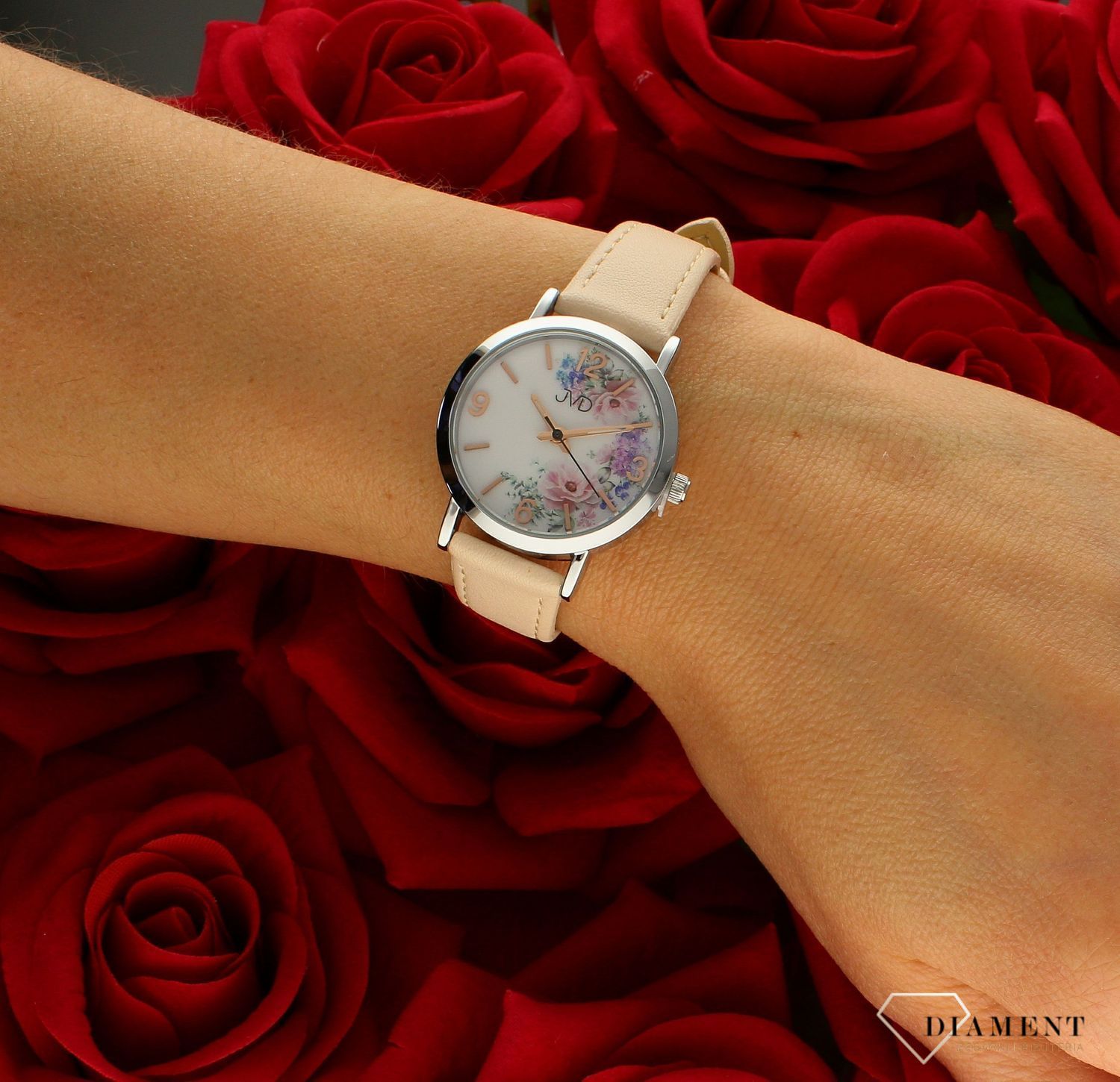 Zegarek dziecięcy 'Kwiatki na tarczy' JVD KIDS J7184 (3).jpg