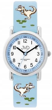 Zegarek dla chłopca JVD niebieski z dinozaurami J7199.2.jpg