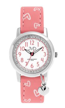 Zegarek dla dziewczynki 'Serduszka w różu' J7201 (2).jpg