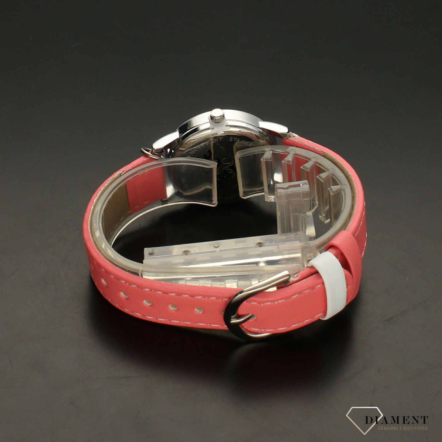 Zegarek dla dziewczynki 'Serduszka w różu' J7201 (2).jpg