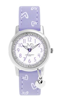 Zegarek dla dziewczynki 'Serduszka w fiolecie' J7201.3.jpg