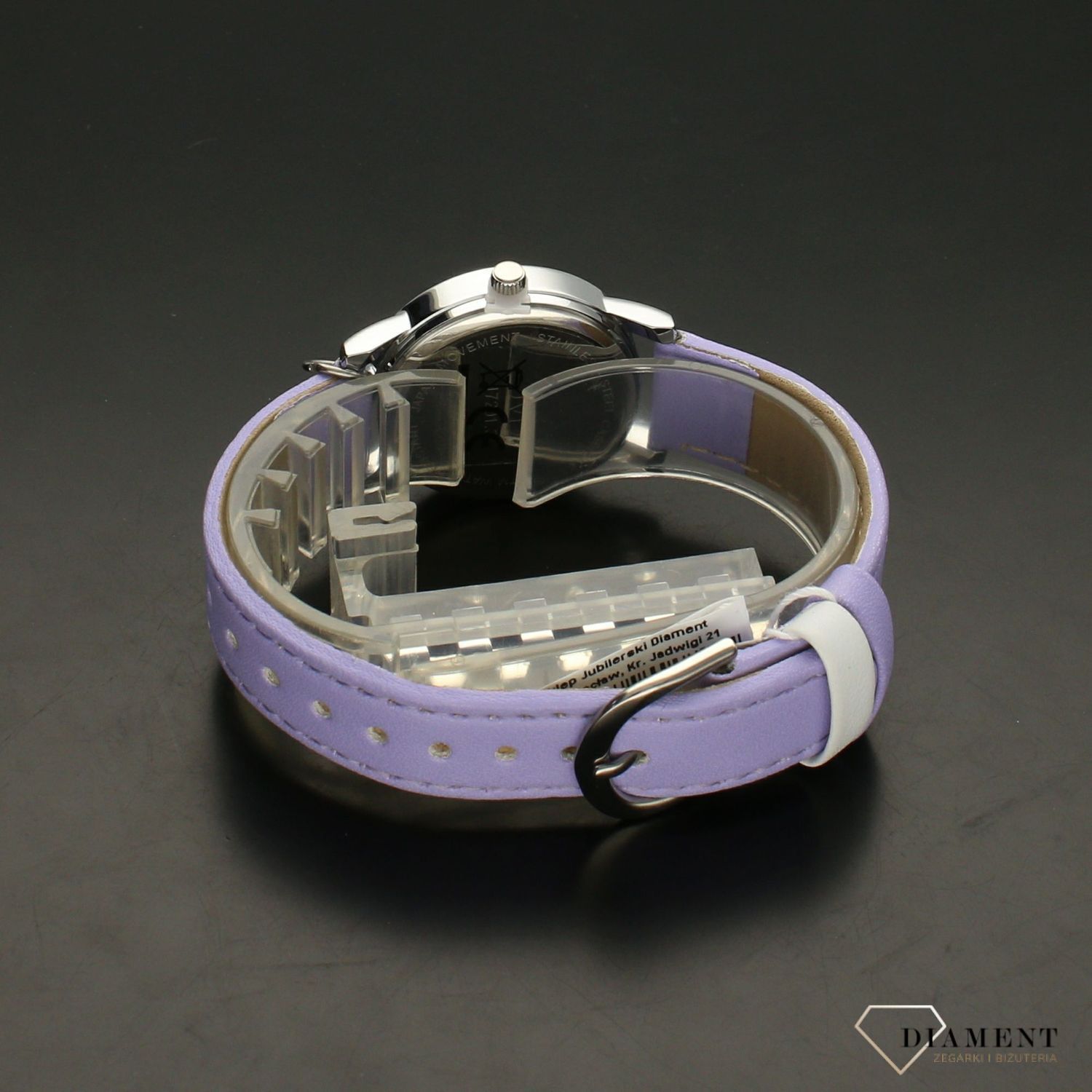 Zegarek dla dziewczynki 'Serduszka w fiolecie' J7201.3.jpg