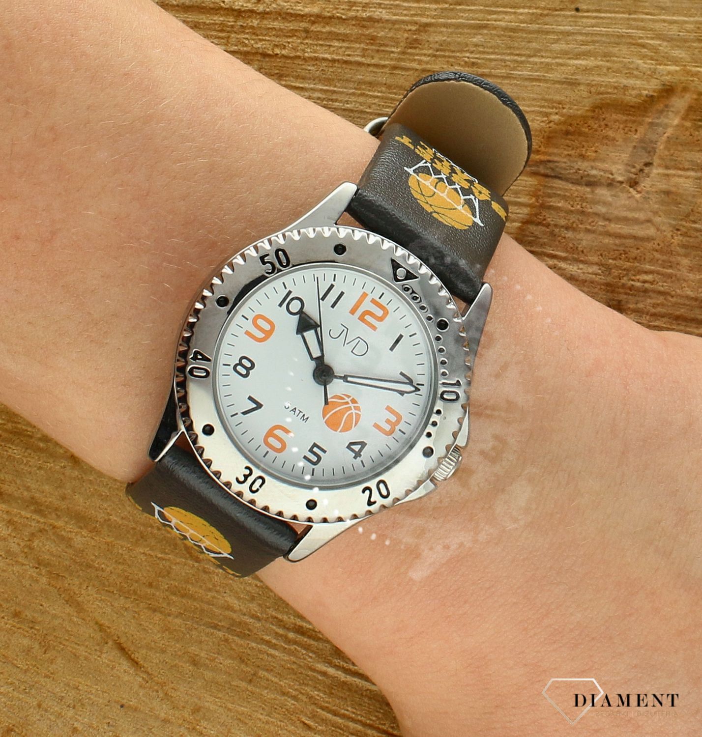 Zegarek dla chłopca JVD koszykówka J7208.3.jpg