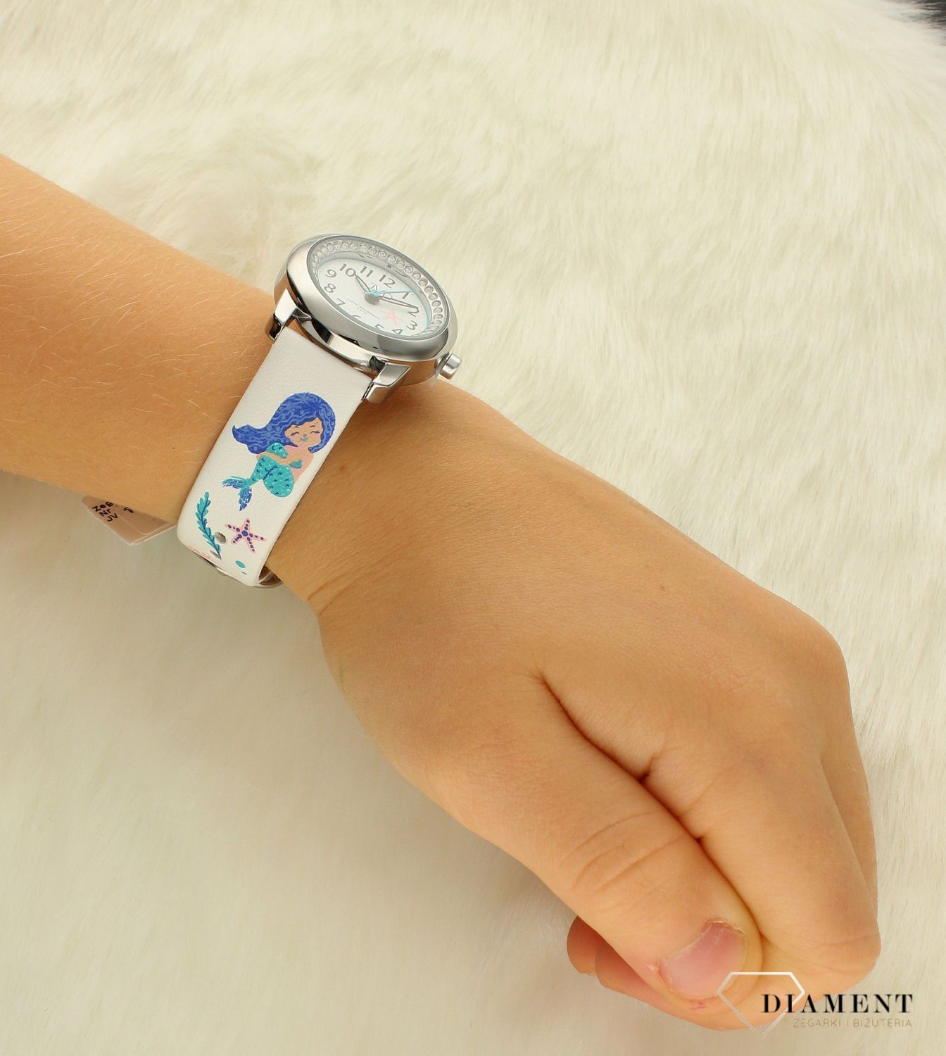 Zegarek dla dziecka JVD KIDS J7210.1 Mała syrenka. ✓Zegarki dla dziecka✓Zegarki dla dziewczynek✓.png