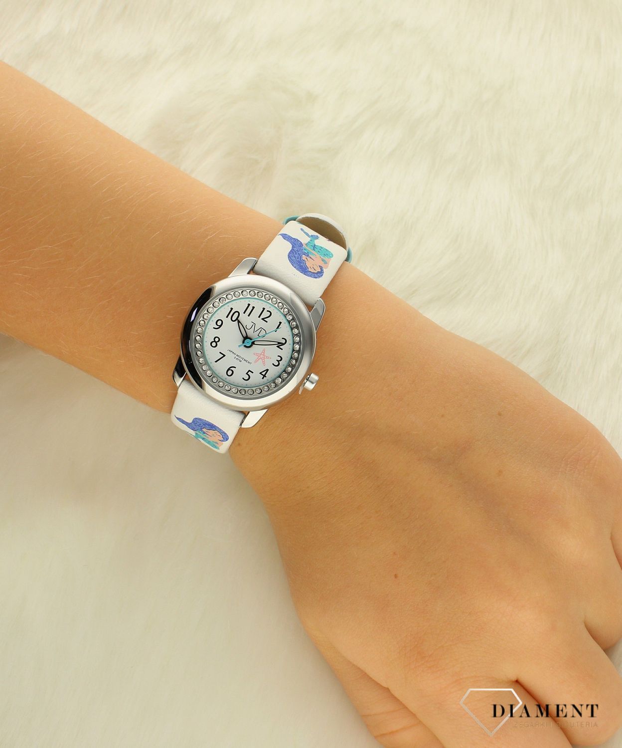 Zegarek dla dziecka JVD KIDS J7210.1 Mała syrenka. ✓Zegarki dla dziecka✓Zegarki dla dziewczynek✓.png