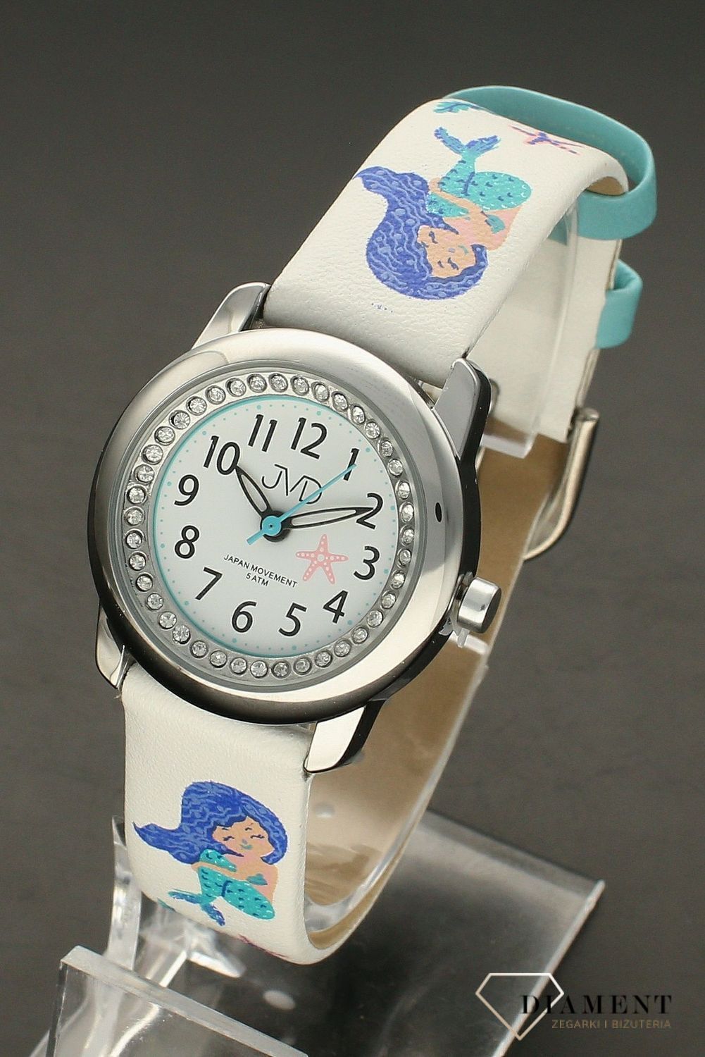Zegarek dla dziecka JVD KIDS J7210.1 Mała syrenka. ✓Zegarki dla dziecka✓Zegarki dla dziewczynek✓.png