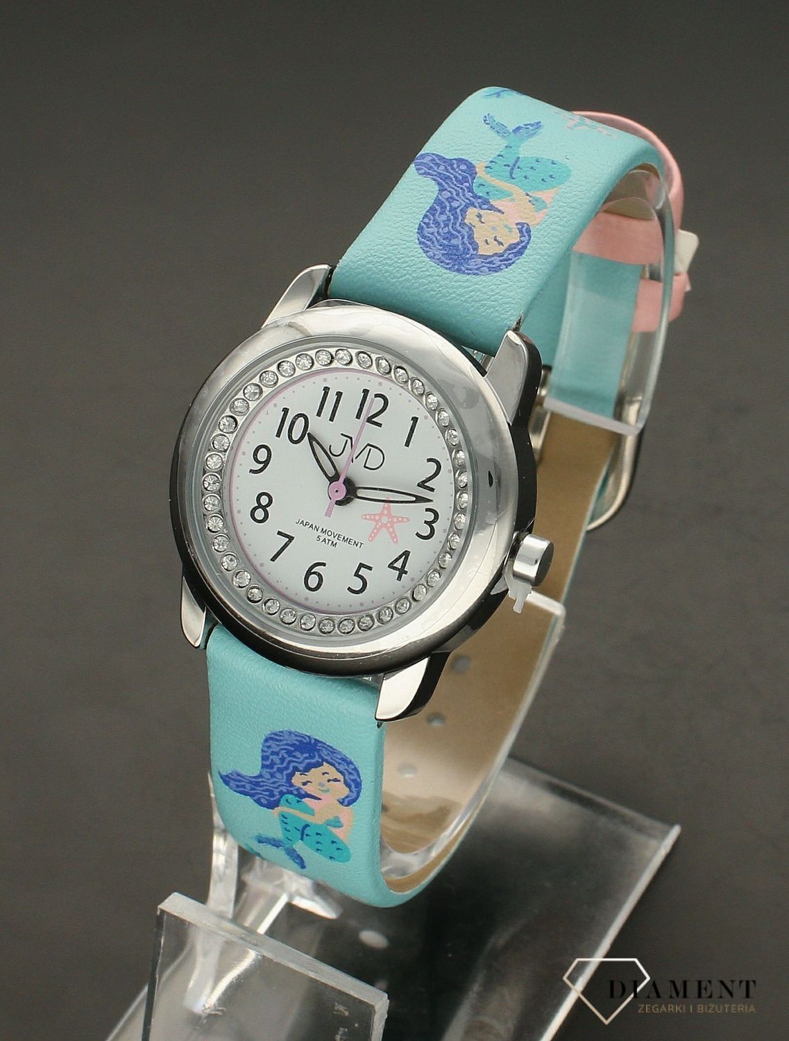 Zegarek dla dziecka JVD KIDS J7210.2 Mała syrenka J7210.2. ✓Zegarki dla dziecka✓Zegarki dla dziewczynek.png