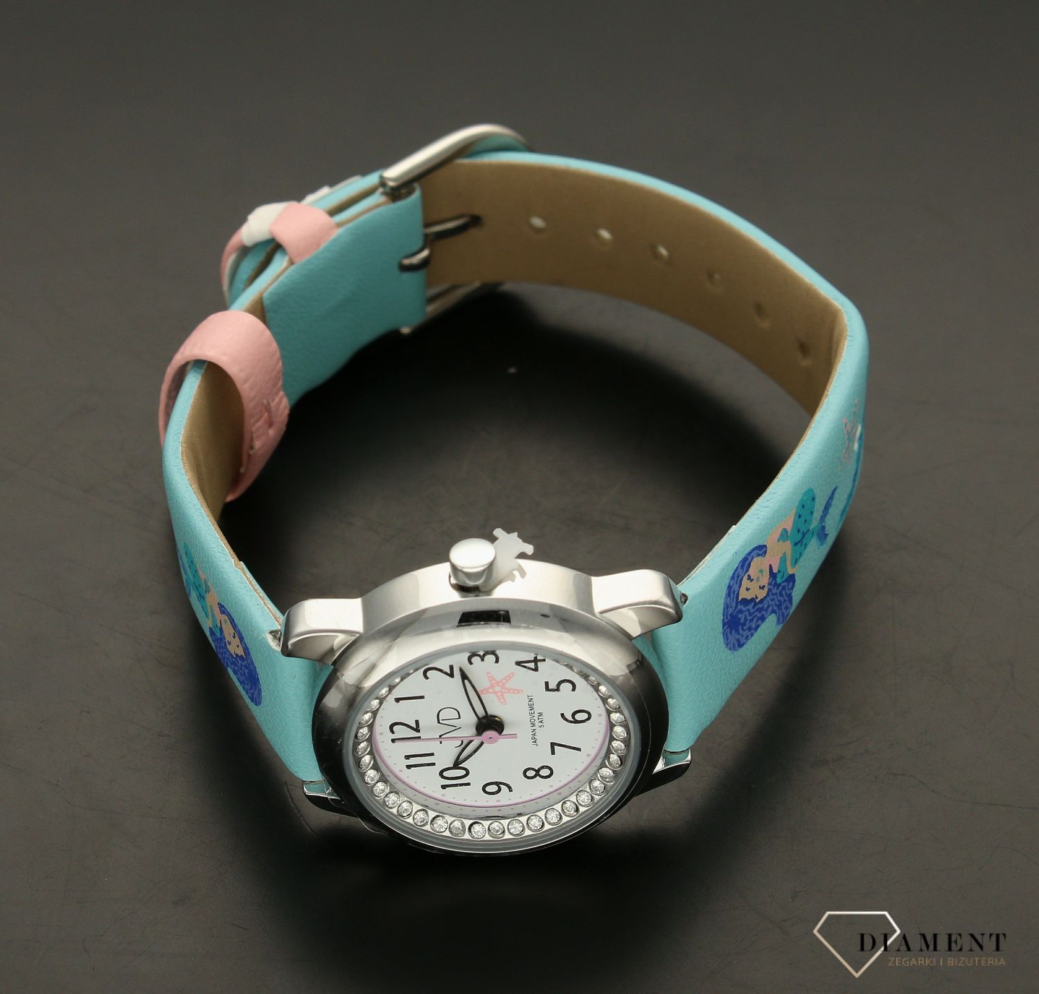 Zegarek dla dziecka JVD KIDS J7210.2 Mała syrenka J7210.2. ✓Zegarki dla dziecka✓Zegarki dla dziewczynek.png