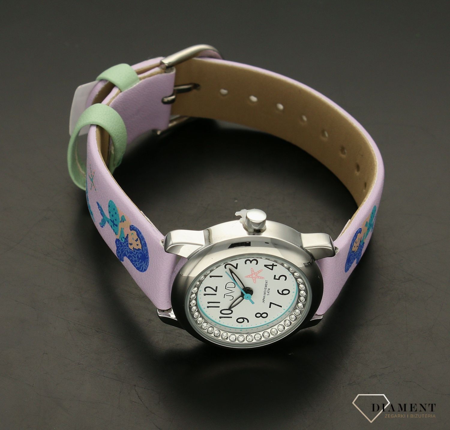 Zegarek dla dziecka JVD KIDS J7210.3 Mała syrenka J7210.3. ✓Zegarki dla dziecka✓Zegarki dla dziewczynek✓.png