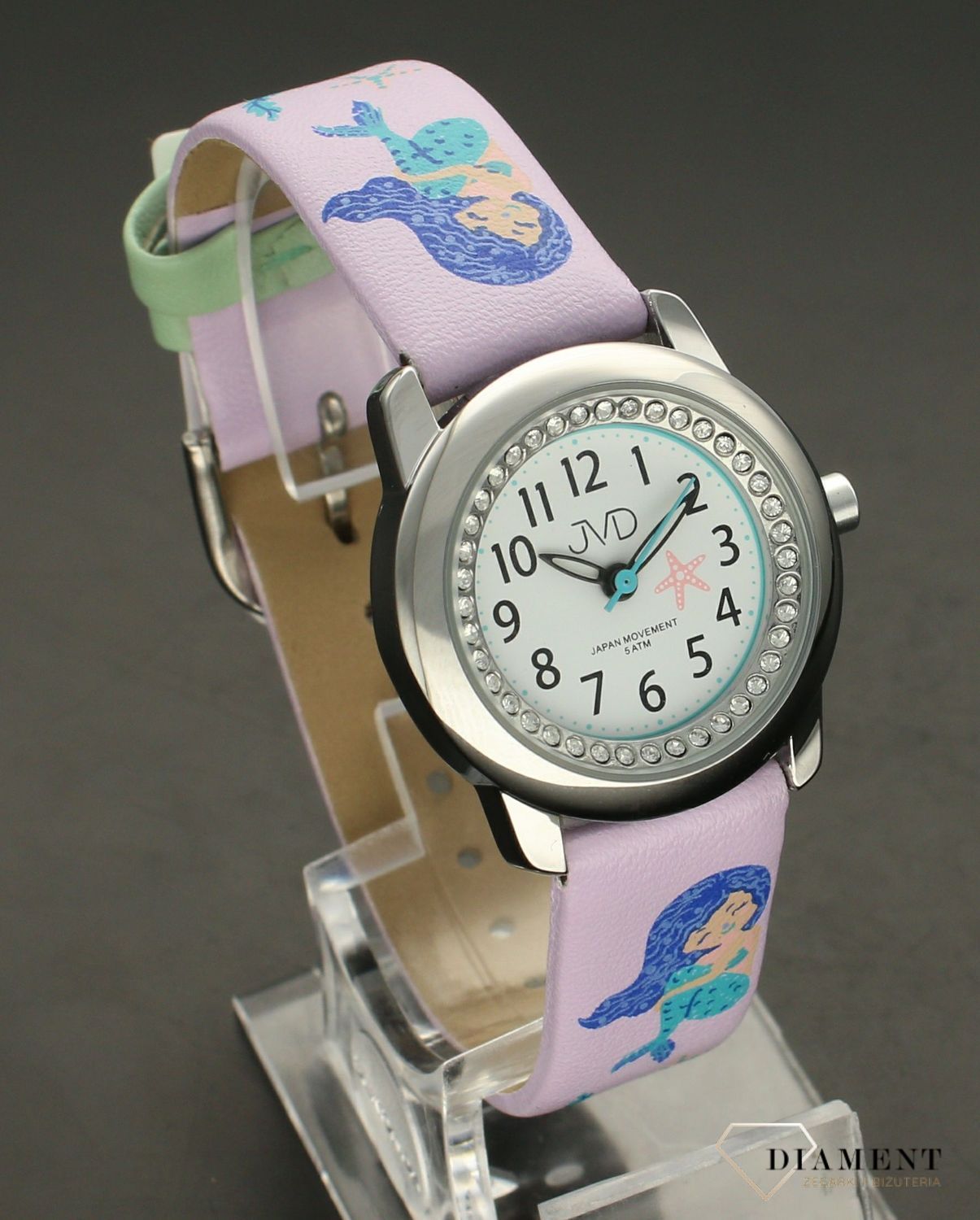 Zegarek dla dziecka JVD KIDS J7210.3 Mała syrenka J7210.3. ✓Zegarki dla dziecka✓Zegarki dla dziewczynek✓.png