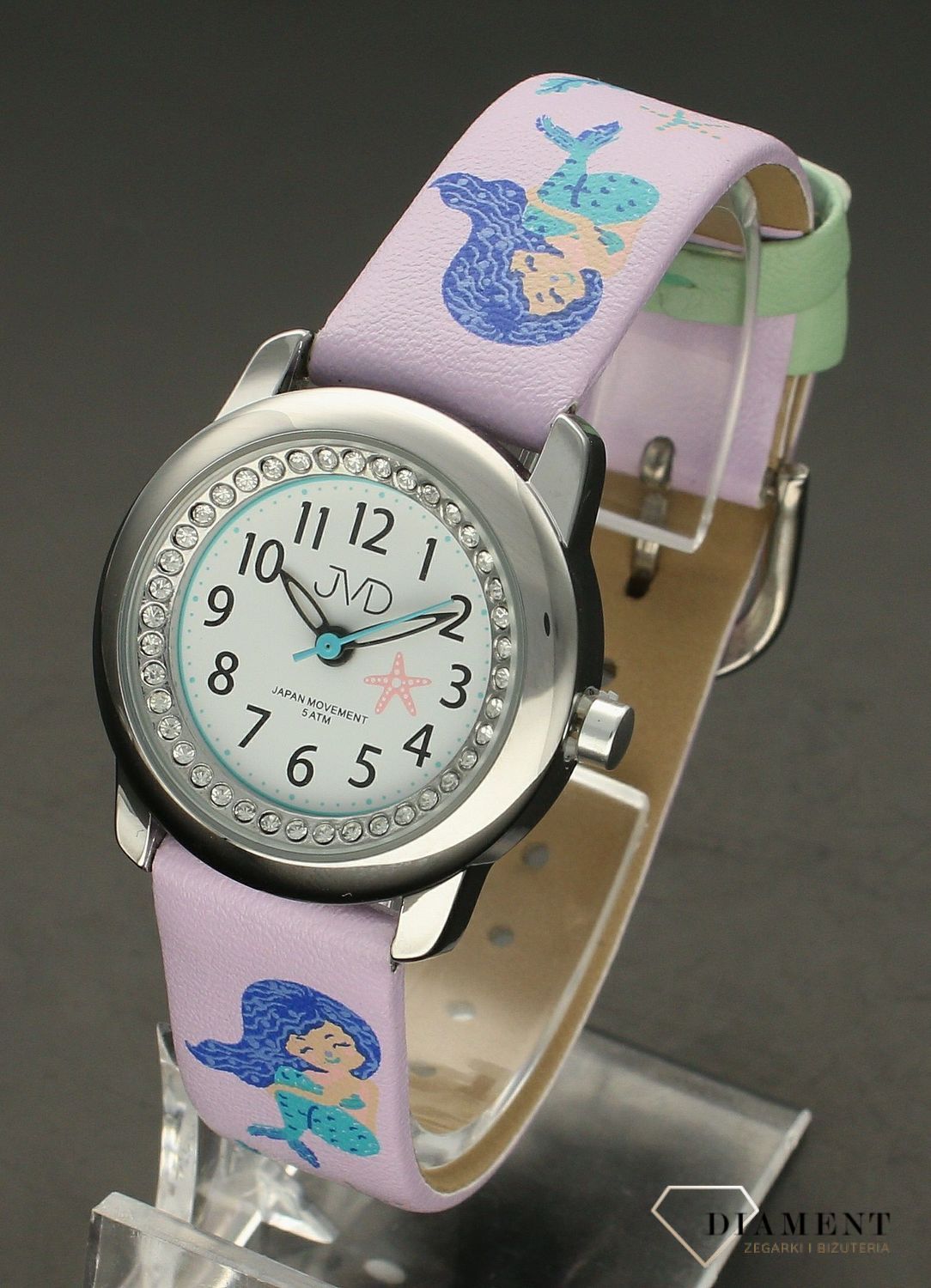Zegarek dla dziecka JVD KIDS J7210.3 Mała syrenka J7210.3. ✓Zegarki dla dziecka✓Zegarki dla dziewczynek✓.png