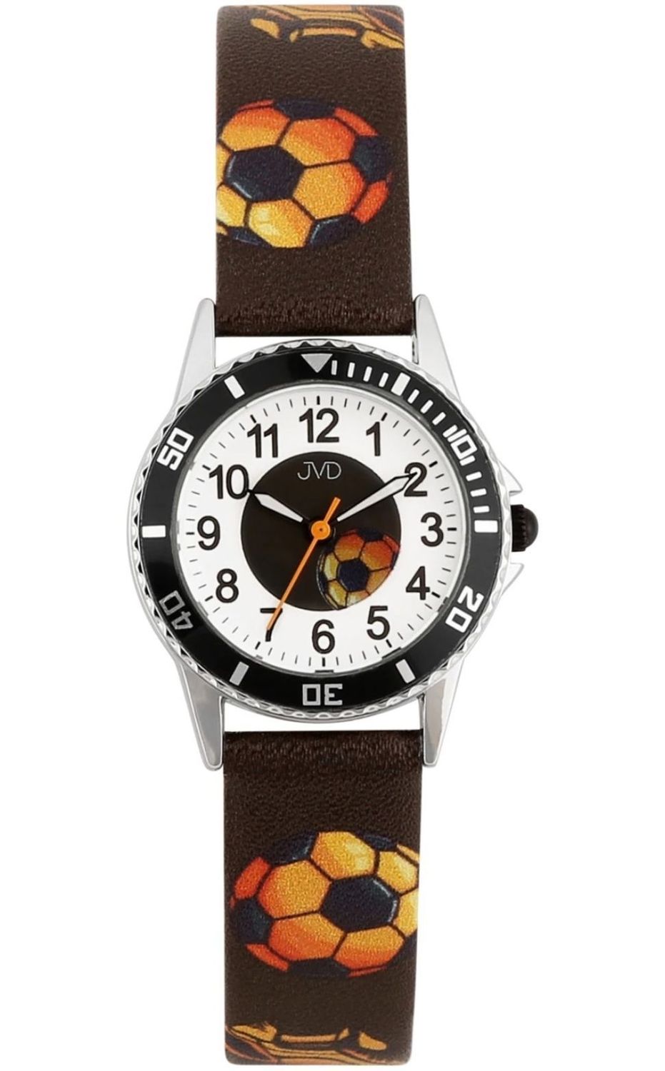 Zegarek dla Chłopca JVD J229.2 Piłka  Brązowy.jpg