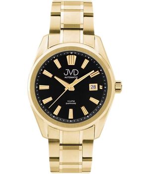 Zegarek męski JVD JE1011.3 automatyczny na złotej bransolecie gold męski.jpg