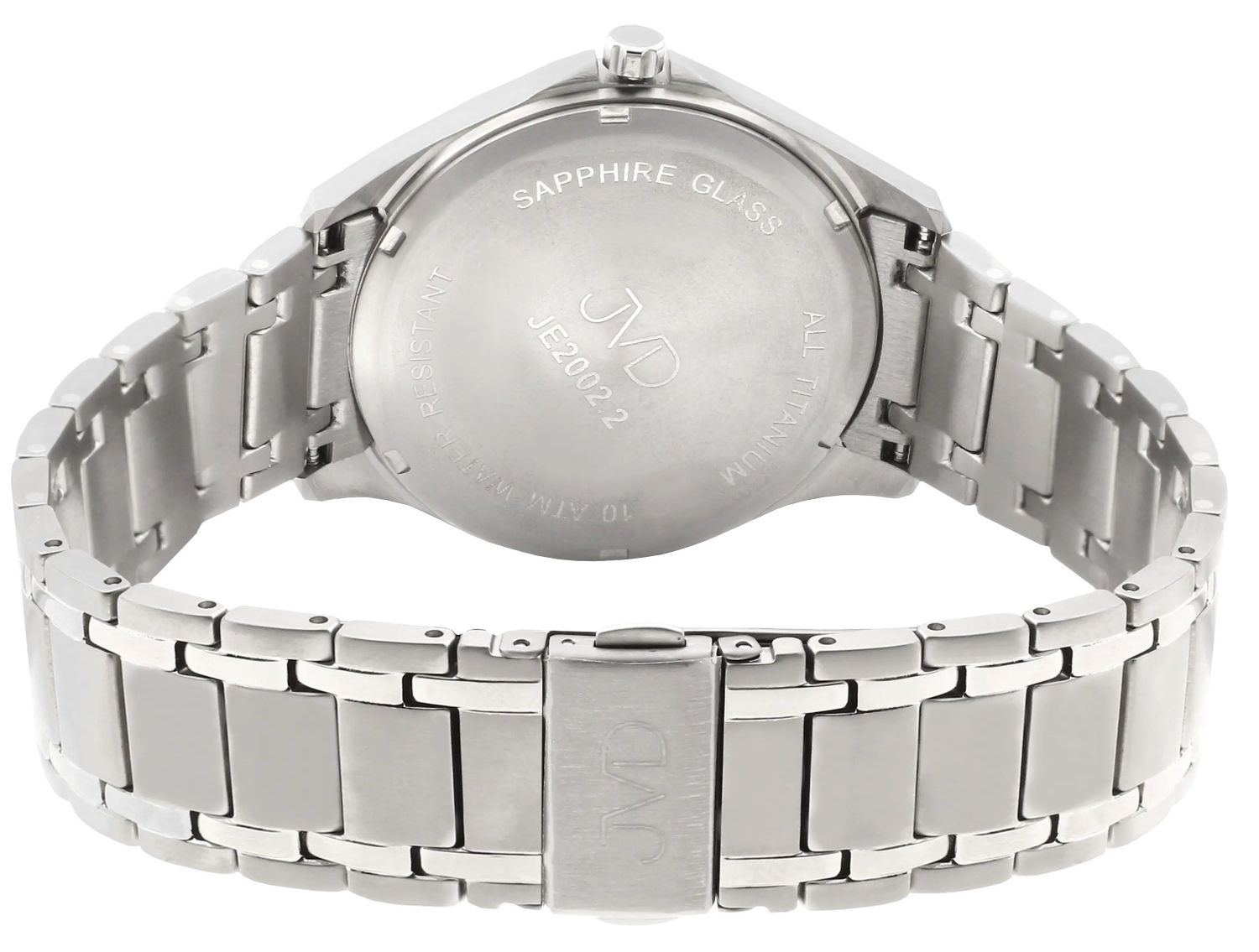 Zegarek męski JVD na bransolecie tytanowy z szafirowym szkłem JE2002.2. Męski zegarek tytanowy na bransolecie. Zegarek męski z szafirowym szkłem. Zegarek męski JVD tytanowy. Zegarek na bransolecie z czytelną tarczą. Męski zegarek na prezent .jpg