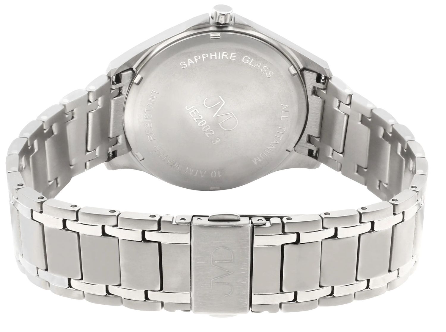 Zegarek męski JVD na bransolecie tytanowy z szafirowym szkłem JE2002.3. Męski zegarek tytanowy na bransolecie. Zegarek męski z szafirowym szkłem. Zegarek męski JVD tytanowy. Zegarek na bransolecie z czytelną tarczą. Męski zegarek na prezent .jpg