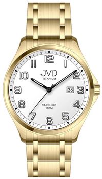 Elegancki zegarek męski 42 mm z mechanizmem Citizen – Miyota, kopertą tytanową w złotej powłoce IPGold, luminescencyjną tarczą i wodoszczelnością 10 ATM. 1.jpg