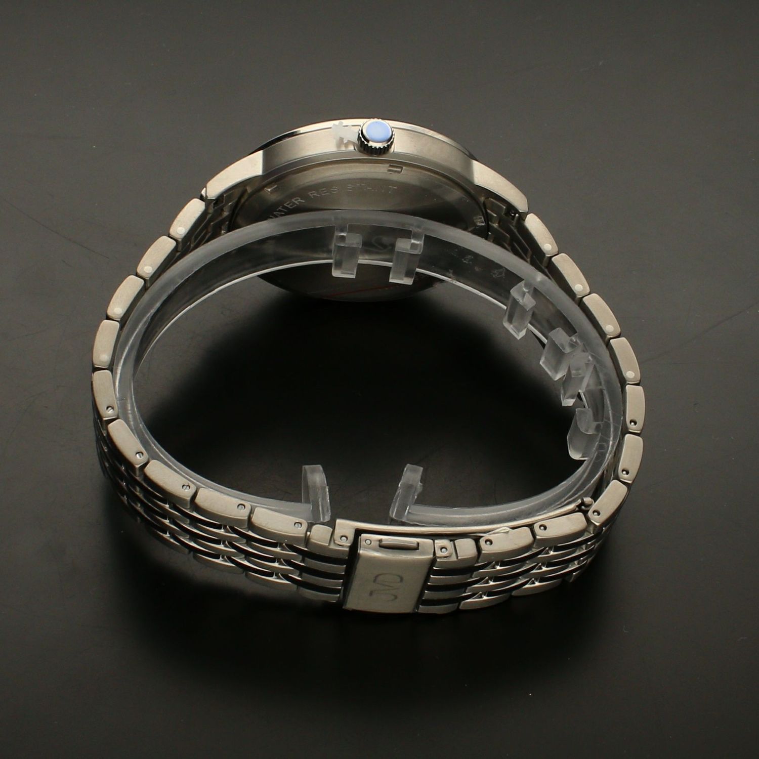 Zegarek męski na bransolecie tytanowy JVD JE2004.1. Zegarek męski srebrny. Zegarek tytanowy. Zegarek męski na bransolecie. Zegarek z datownikiem. Zegarek męski klasyczny..jpg