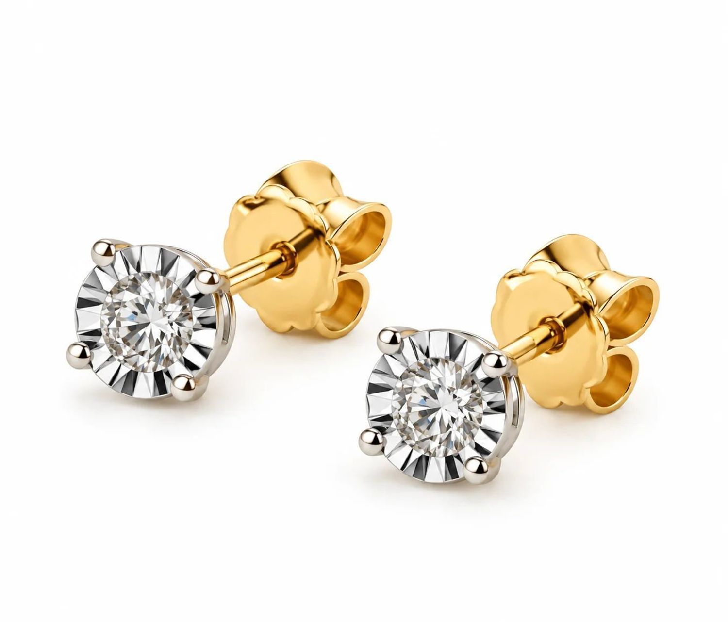 Kolczyki złote 585 z brylantami 0,10 ct – elegancka biżuteria damska GHSI 0,10ct2 (2).jpg