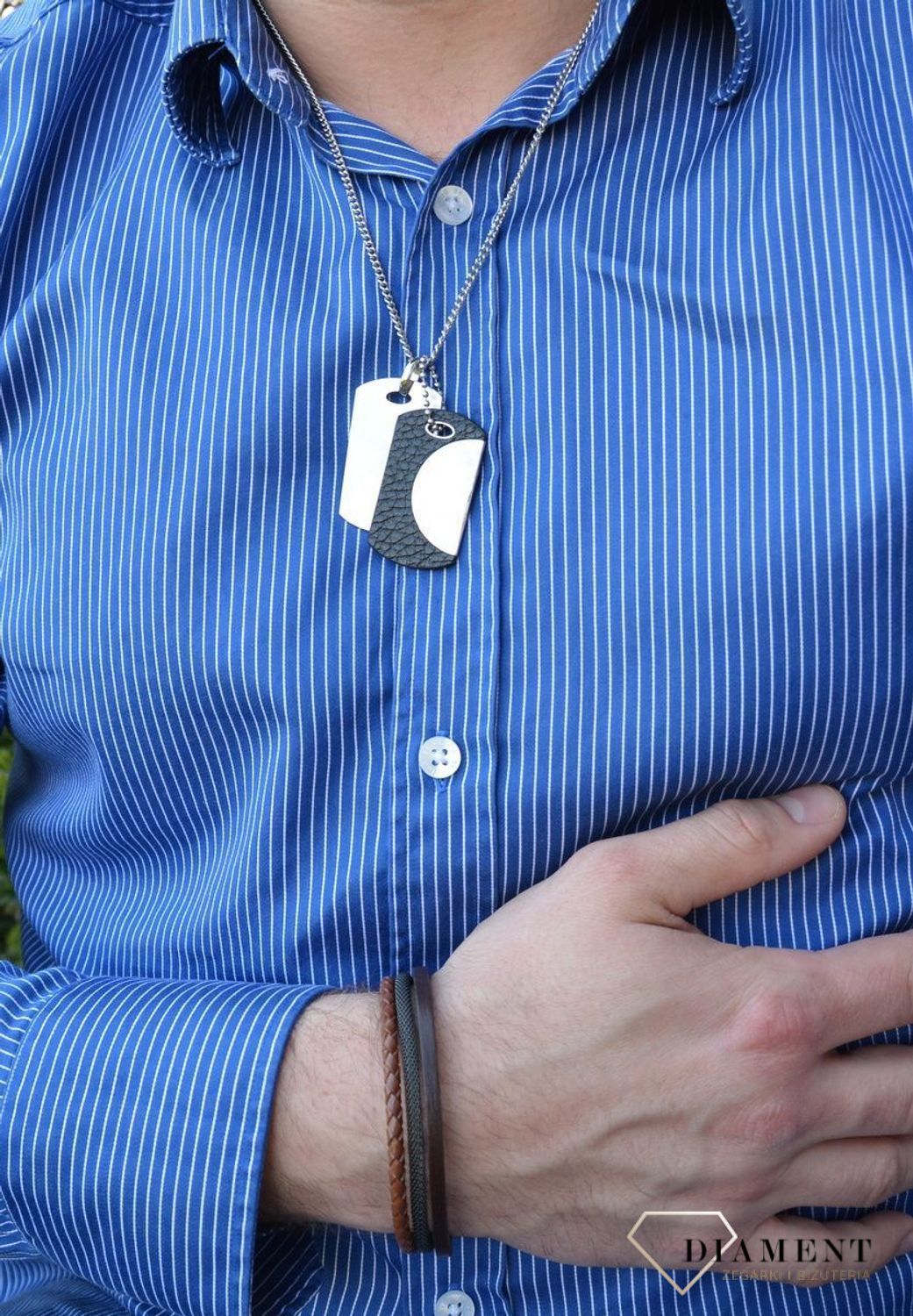 Bransoleta męska Fossil JF02213040.jpg