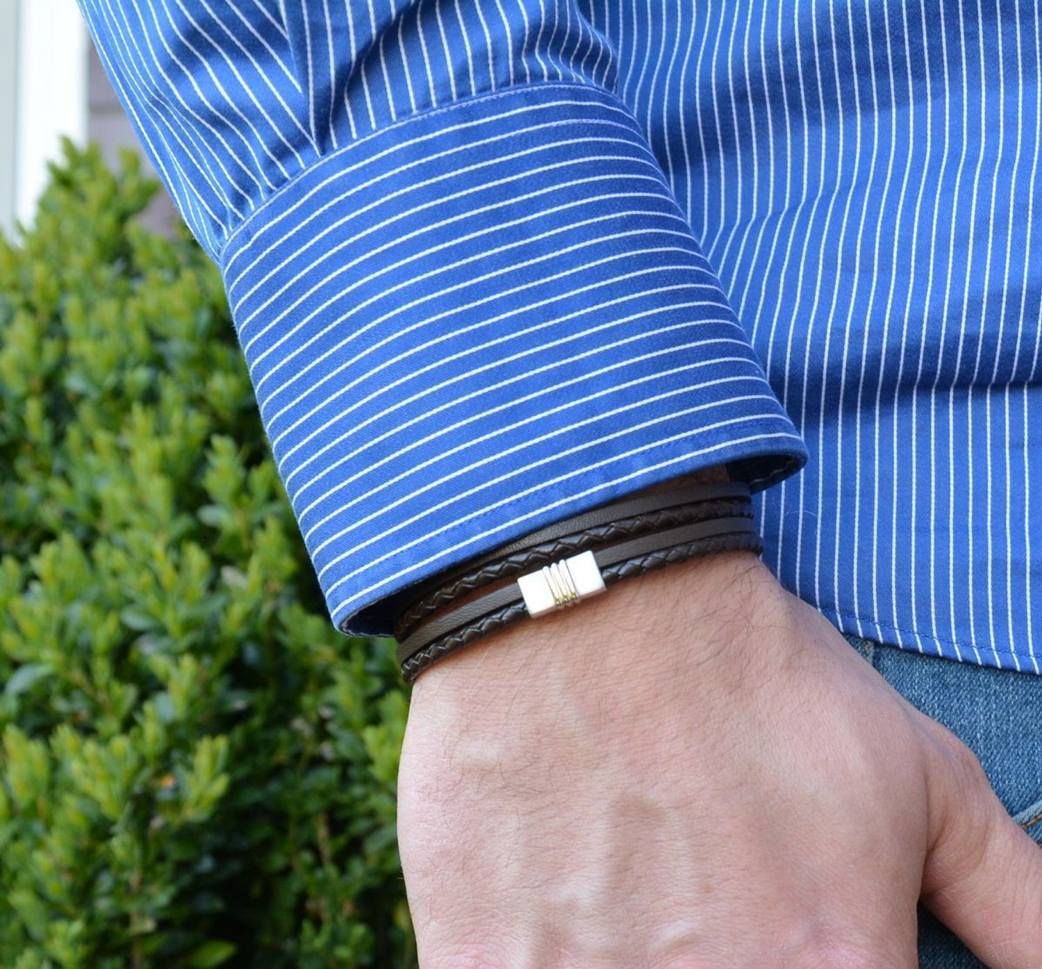 Biżuteria męska, bransoletka Fossil JF02934040.jpg