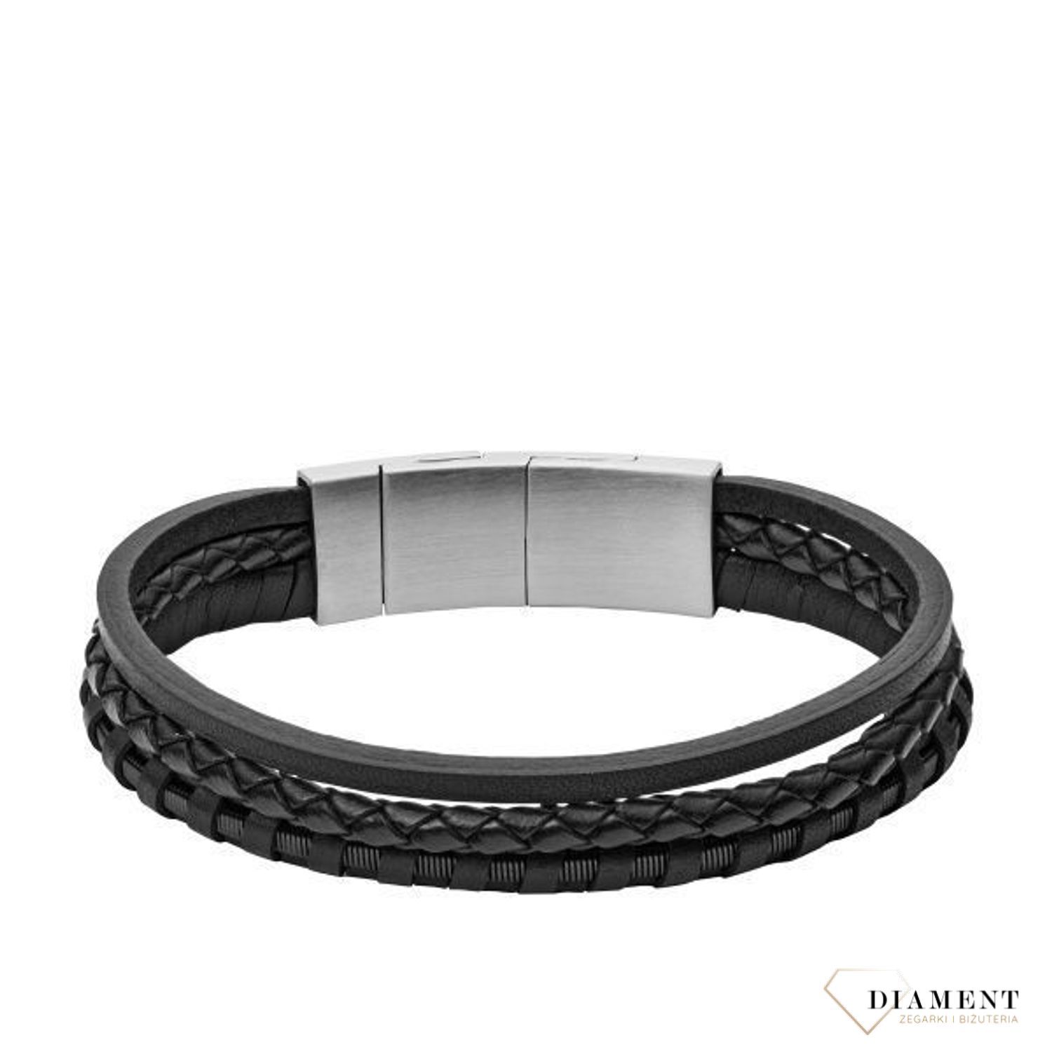 Bransoleta męska Fossil JF02935001.jpg