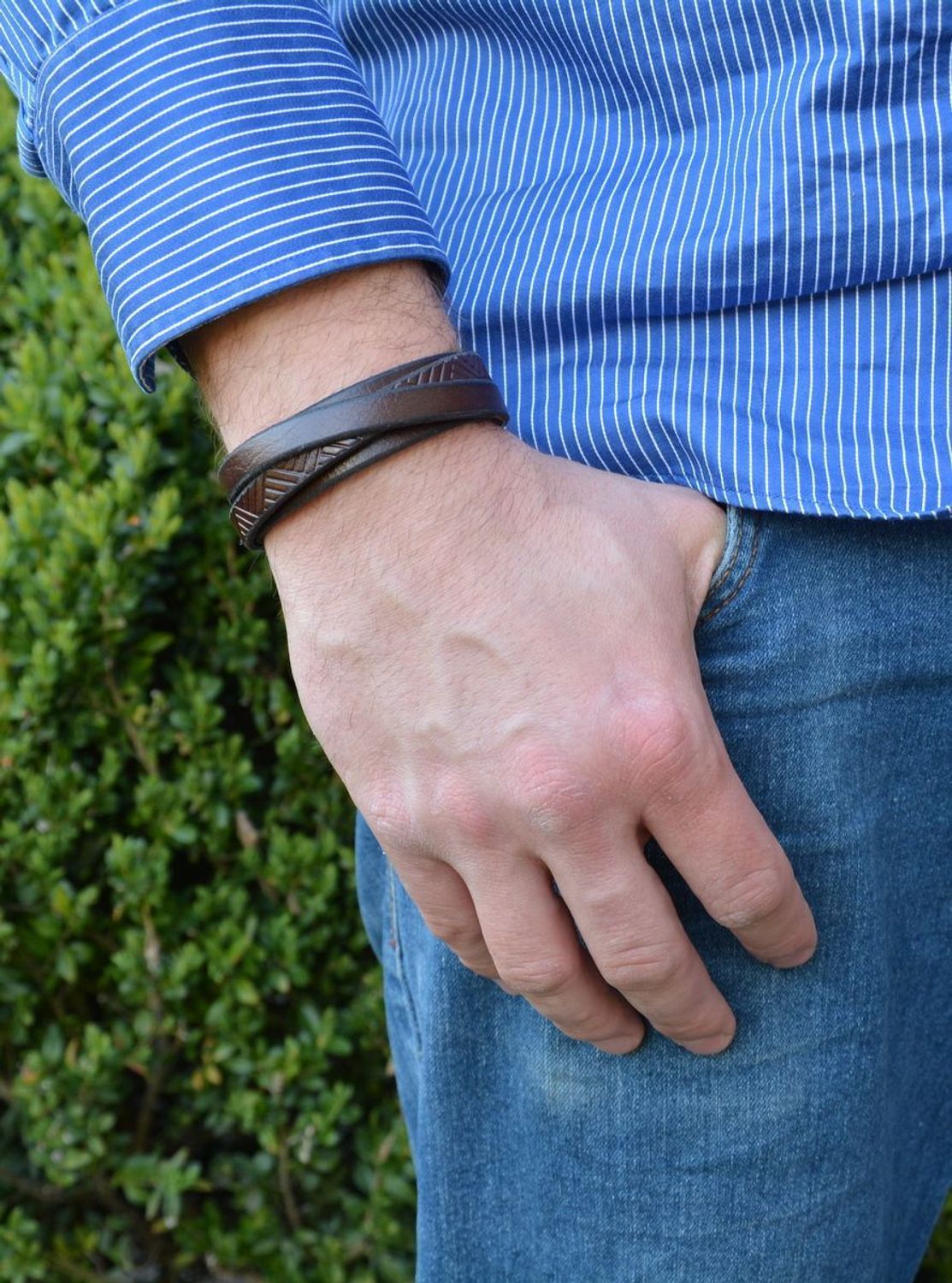 Biżuteria męska, bransoletka Fossil JF02999040.jpg