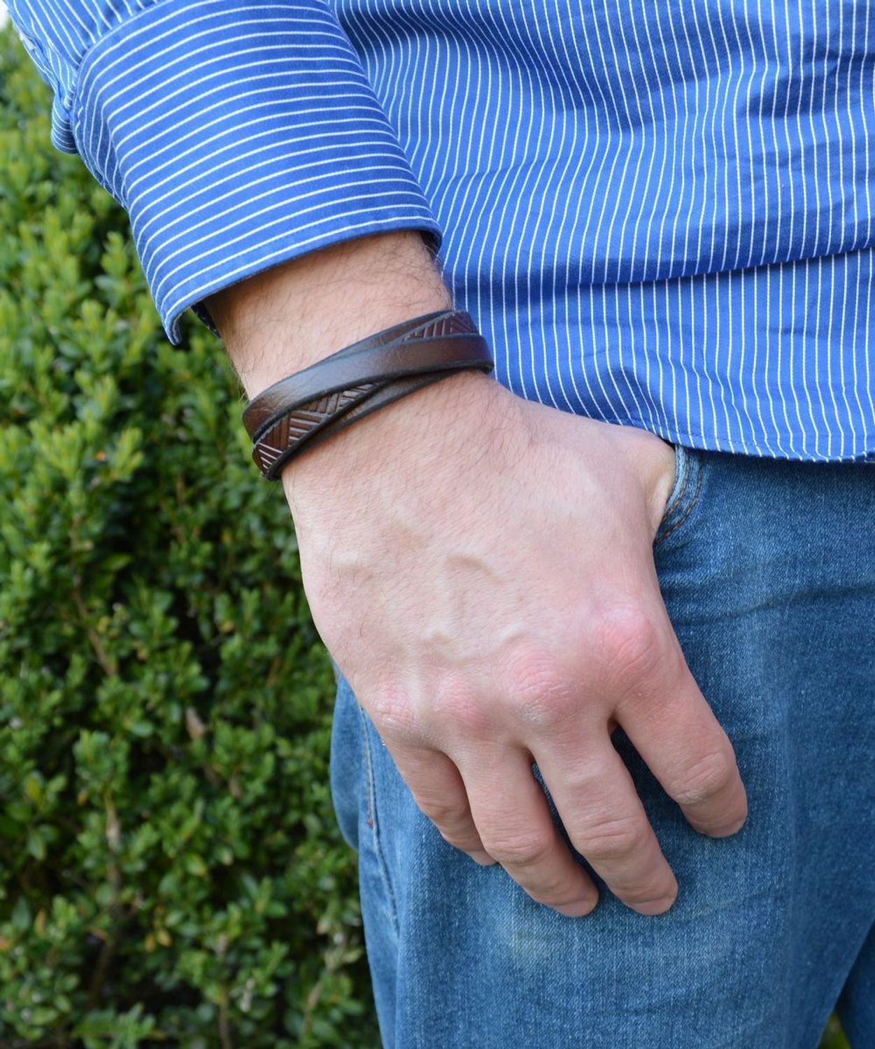 Biżuteria męska, bransoletka Fossil JF02999040.jpg