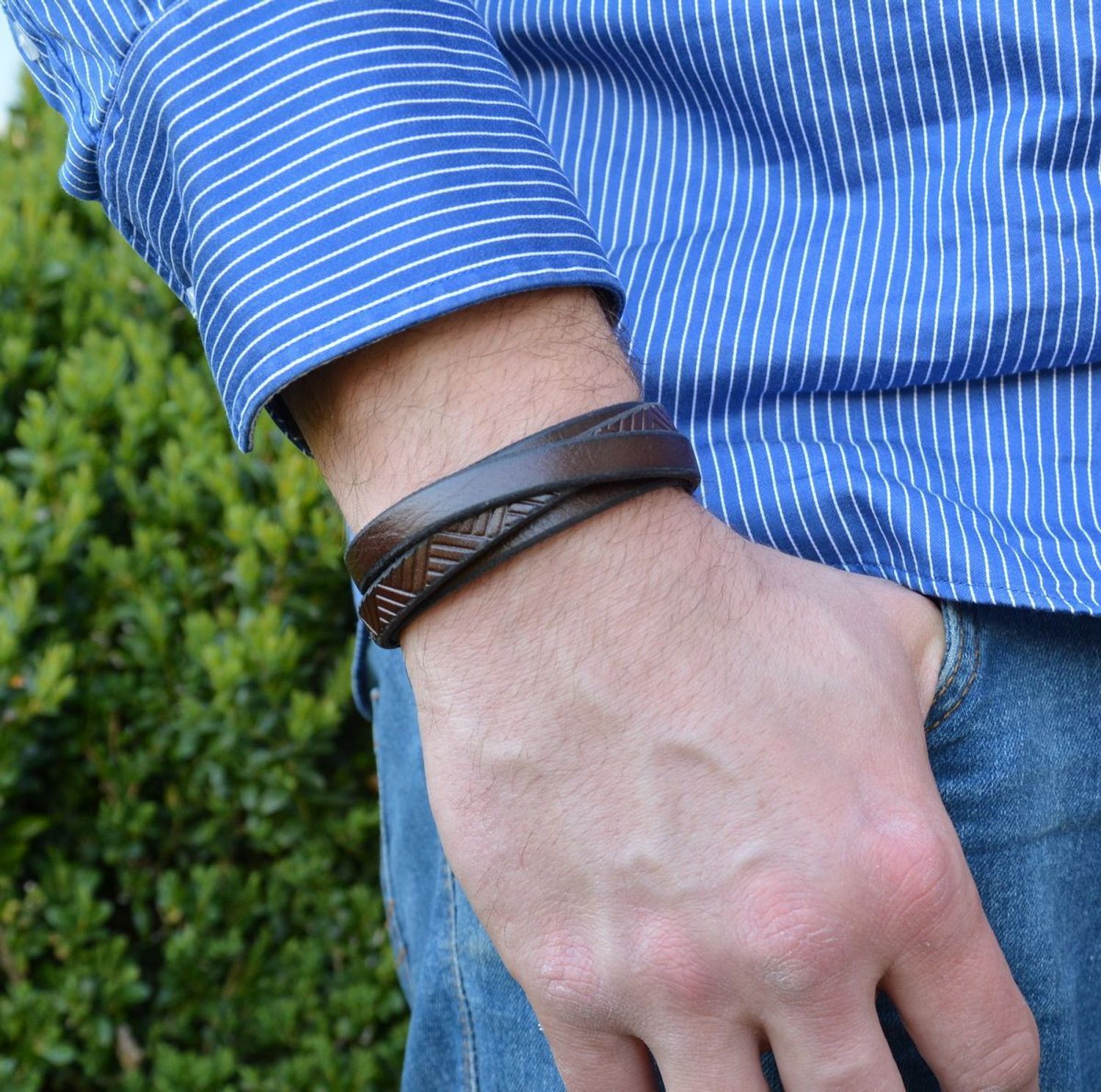 Biżuteria męska, bransoletka Fossil JF02999040.jpg