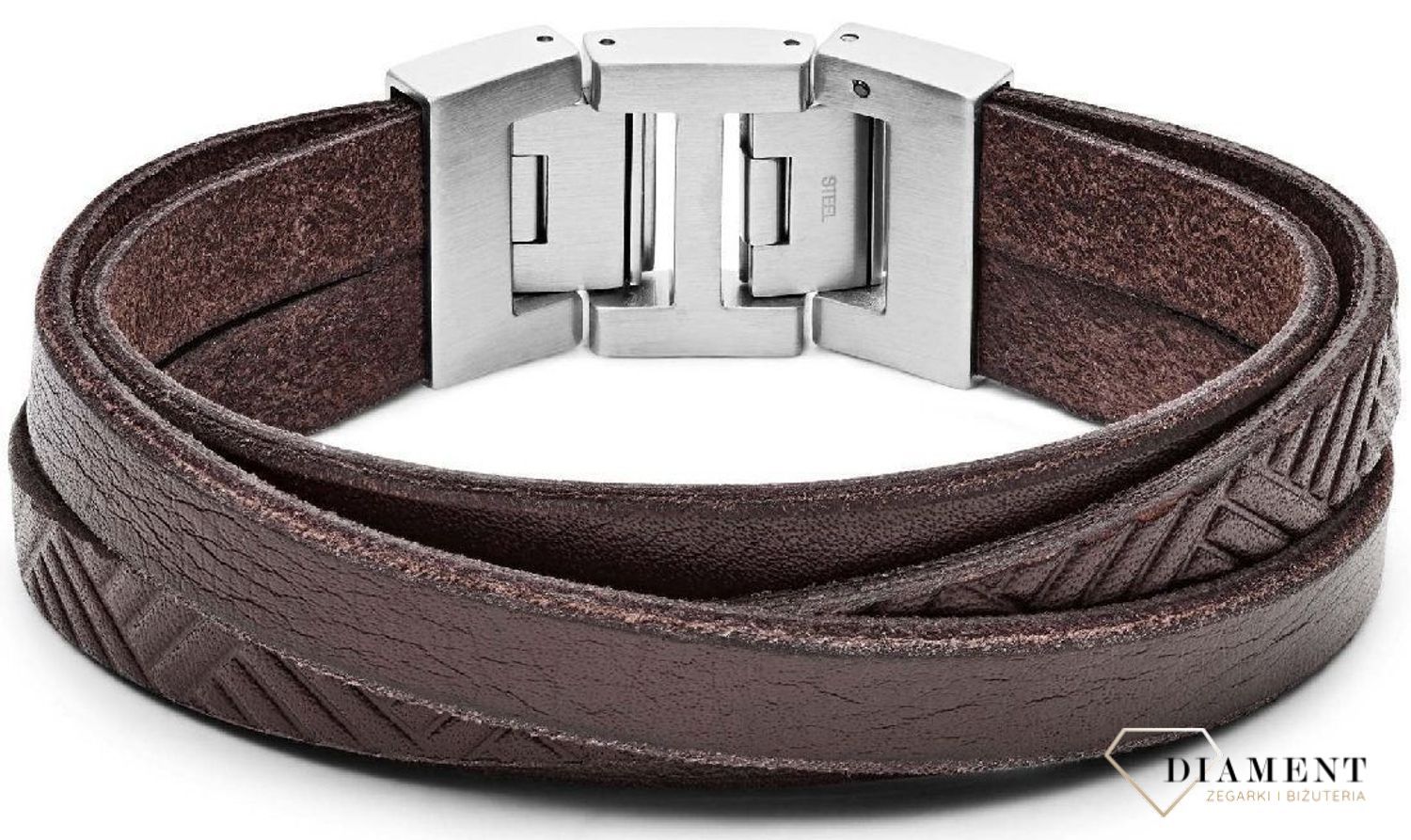 Biżuteria męska, bransoletka Fossil JF02999040.jpg