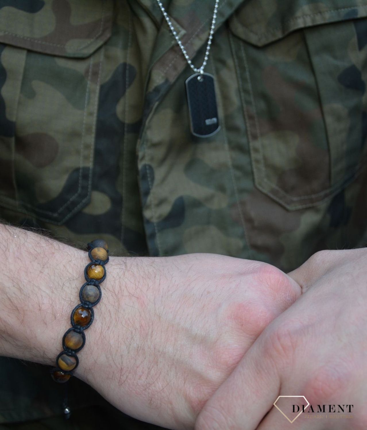 Bransoleta męska JF03110040 Fossil Tygrysie oko.jpg